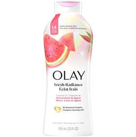 شامپو بدن روشن کننده هندوانه و آگاو اولی Olay Watermelon Agave حجم 650 میلی لیتر