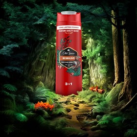 شامپو بدن اولد اسپایس بیرگلاو Old Spice Bearglove 3in1 حجم 400 میلی لیتر