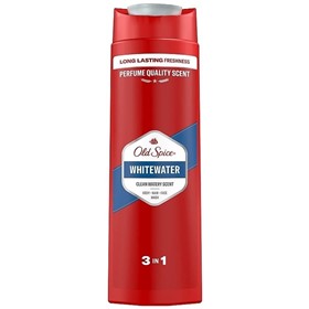 شامپو بدن اولد اسپایس وایت واتر Old Spice Whitewater 3in1 حجم 400 میلی لیتر