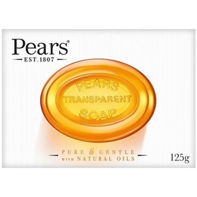 صابون گلیسیرینه شفاف پیرز Pears Natural Oils وزن 125 گرم