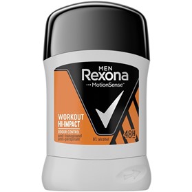 استیک ضد تعریق آقایان رکسونا Rexona Men Workout Hi-Impact وزن 40 گرم