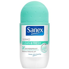 رول ضدتعریق سانکس کلین اند فرش Sanex Dermo Clean and Fresh حجم 50 میلی لیتر