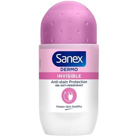 رول ضدتعریق سانکس اینویزیبل Sanex Dermo Invisible حجم 50 میلی لیتر