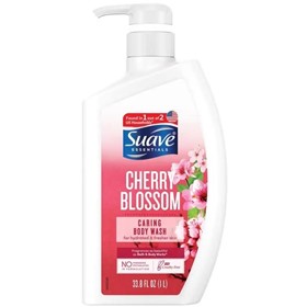 شامپو بدن شکوفه های گیلاس سواو Suave Cherry Blossom حجم 1 لیتر