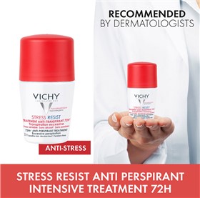 رول ضدتعریق و ضد استرس ویشی Vichy Stress Resist حجم 50 میلی لیتر