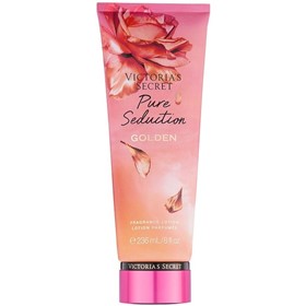 لوسیون بدن ویکتوریا سکرت پیور سداکشن گلدن Pure Seduction Golden حجم 236 میلی لیتر