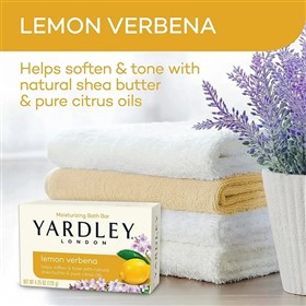 صابون لیمو و گل شاه پسند یاردلی Yardley Lemon Verbena وزن 113 گرم