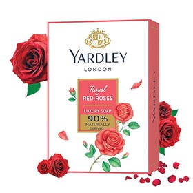 صابون گل رز قرمز یاردلی Yardley Royal Red Rose وزن 100 گرم