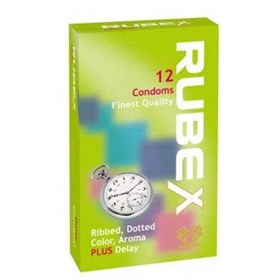 کاندوم روبکس مدل plus delay بسته 12 عددی