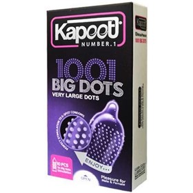 کاندوم خاردار کاپوت Kapoot Gig Dots بسته 10 عددی