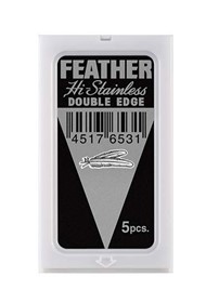 تیغ اصلاح فدر Feather Hi-Stainless Blades بسته 100 عددی