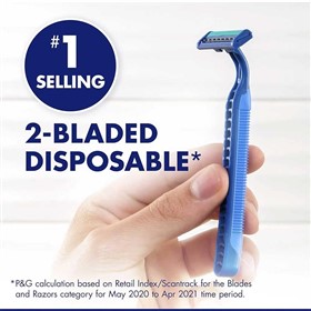 خودتراش ژیلت بلو دو Gillette Blue II Plus بسته 6 عددی