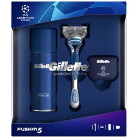 ست هدیه اصلاح ژیلت فیوژن سری چمپیون لیگ Gillette Fusion 5