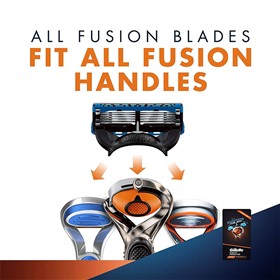 ست خودتراش و تیغ یدک ژیلت فیوژن پروگلید Gillette Fusion5 Flexball