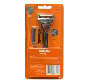 خودتراش اصلاح ژیلت فیوژن به همراه 2 عدد تیغ یدک Gillette Fusion5