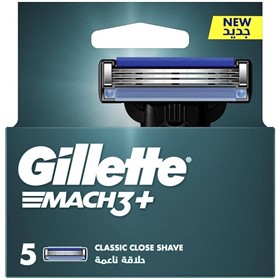 تیغ اصلاح یدک ژیلت مک تری Gillette Mach 3 بسته 5 عددی