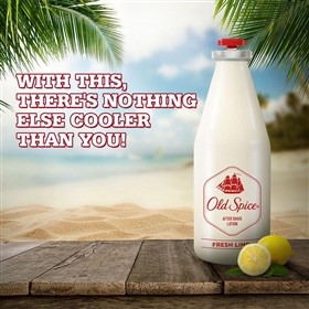 افترشیو اولد اسپایس Old Spice Fresh Lime Lotion حجم 150 میلی لیتر