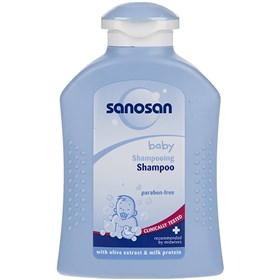 شامپو موی کودک سانوسان Sanosan Baby Shampoo حجم 200 میلی لیتر