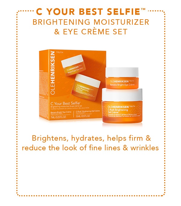 OLEHENRIKSEN C Your Best Selfie Brightening Moisturizer & Eye Creme Set