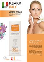 کرم ضد آفتاب +SPF50  مناسب چروک های سطحی پوست-KEARR 