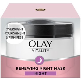 ماسک نوسازی و سفت کننده شب اولی ویتالیتی Olay Vitality Renewing حجم 50 میلی لیتر