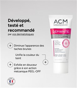 ماسک ضد لک و روشن کننده ای سی ام ACM Depiwhite Mask حجم 40 میلی لیتر