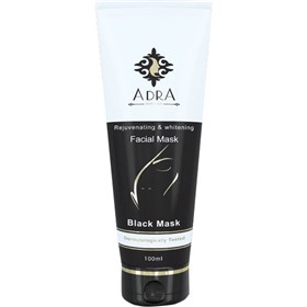 ماسک سم زدا و روشن کننده صورت زغال آدرا Adra Black Mask حجم 100 میلی لیتر