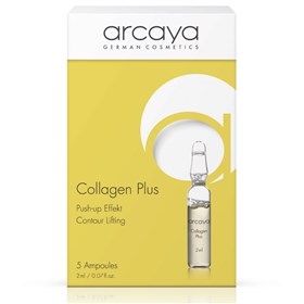 سرم جوان کننده و صاف کننده فوری آرکایا حاوی کلاژن Arcaya Collagen بسته 5 عددی