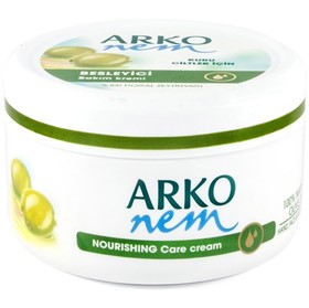 کرم مرطوب کننده آرکو نم حاوی روغن زیتون مدل ARKO Natural Olive Oil حجم 150 میلی لیتر