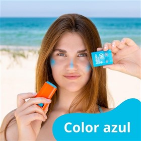 استیک ضدآفتاب باباریا رنگ آبی Babaria SPF50 Solar Azul وزن 20 گرم