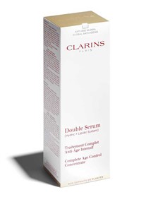 سرم کنستانتره ضدپیری و جوان کننده کلارنس Clarins Double Serum حجم 50 میلی لیتر