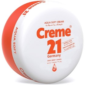 کرم مرطوب کننده سبک کرم21 آکوا سافت Creme21 Aqua Soft حجم 250 میلی لیتر