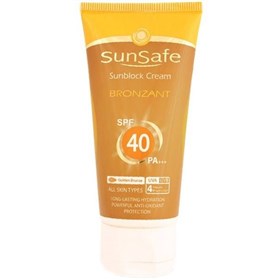 کرم ضد آفتاب سان سیف مدل Bronzant SPF40 مقدار 50 گرم