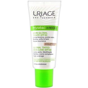 کرم ضد جوش و ضد آفتاب رنگی اوریاژ Uriage Hyseak 3-Regul SPF30 حجم 40 میلی لیتر