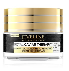 کرم بازسازی کننده و ضدچروک عمیق خاویار اولاین Eveline Royal Caviar Therapy 50 حجم 50 میلی لیتر