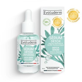 سرم سم زدای صورت اولودرم Evoluderm Detox حجم 30 میلی لیتر