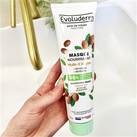 ماسک مغذی صورت روغن آرگان اولودرم Evoluderm Nourishing حجم 150 میلی لیتر