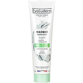 ماسک تصفیه کننده صورت خاک رس اولودرم Evoluderm Purifying حجم 150 میلی لیتر