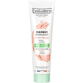 ماسک احیا کننده صورت خاک رس قرمز اولودرم Evoluderm Revitalizing حجم 150 میلی لیتر