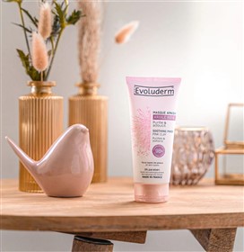 ماسک تسکین دهنده صورت خاک رس صورتی اولودرم Pink Clay حجم 100 میلی لیتر