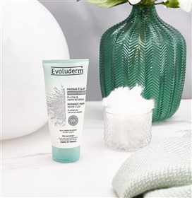 ماسک روشن کننده صورت خاک رس سفید اولودرم White Clay حجم 100 میلی لیتر