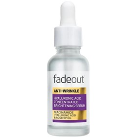 سرم کنستانتره روشن کننده و ضد چروک فیداوت Fadeout Anti-Wrinkle حجم 30 میلی لیتر