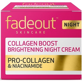کرم روشن کننده و کلاژن ساز شب فید اوت Fadeout Collagen Boost Night حجم 50 میلی لیتر