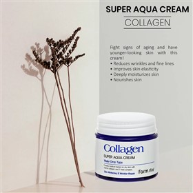 کرم کلاژن فارم استی Farm Stay Collagen حجم 80 میلی لیتر