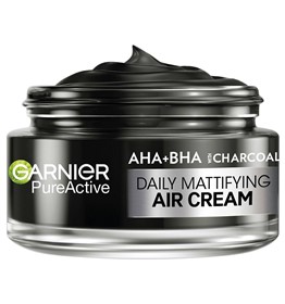 کرم مات کننده پوست چرب گارنیه Garnier AHA BHA Charcoal حجم 50 میلی لیتز