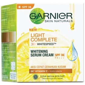کرم ضدلک و روشن کننده روز ویتامین سی گارنیه Garnier Light Complete حجم 50 میلی لیتر