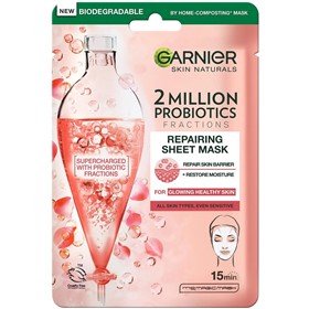 ماسک ورقه ای ترمیم کننده پروبیوتیک گارنیه Garnier Probiotics وزن 28 گرم