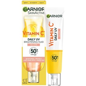 فلویید ضدآفتاب و ضد لک رنگی ویتامین سی گارنیه Garnier Vitamin C Glow حجم 40 میلی لیتر