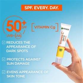 فلویید ضدآفتاب و ضد لک رنگی ویتامین سی گارنیه Garnier Vitamin C Glow حجم 40 میلی لیتر