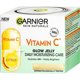 ژل روشن کننده ویتامین سی گارنیه Vitamin C Glow Jelly حجم 50 میلی لیتر